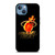 MIAMI HEAT LOGO ART iPhone 13 Case