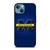 MICHIGAN WOLVERINES NFL LOGO iPhone 13 Case