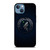 MINNESOTA TIMBERWOLVES BLUE CARBON iPhone 13 Case