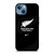 NEW ZEALAND FOOTBALL NIKE LOGO iPhone 13 Case