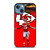 PATRICK MAHOMES KC CHIEFS LOGO iPhone 13 Case