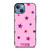 PINK VICTORIA SECRET STARS iPhone 13 Case