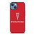 PONTIAC CAR RED LOGO iPhone 13 Case