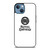 ROYAL ENFIELD WHITE LOGO iPhone 13 Case