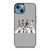 SNOOPY CHARLIE BROWN CROSS iPhone 13 Case