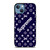 SUPREME NAVY PATTREN iPhone 13 Case