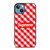 SUPREME RED GINGHAM iPhone 13 Case
