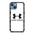 UNDER ARMOUR ROUND WHITE iPhone 13 Case