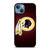 WAHINGTON REDSKINS METAL LOGO iPhone 13 Case