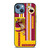 WASHINGTON REDSKINS YELLOW RED MLS iPhone 13 Case
