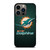 MIAMI DOLPHINS WOODEN LOGO iPhone 13 Pro Case