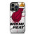 MIAMI HEAT CRACKED LOGO iPhone 13 Pro Case