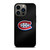MONTREAL CANADIENS CARBON LOGO iPhone 13 Pro Case