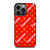NEW SUPREME RED GOLD PATTERN iPhone 13 Pro Case