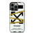 OFF WHITE YELLOW STRIPES iPhone 13 Pro Case