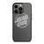 SANTA CRUZ SKATEBOARD LOGO ASPHALT iPhone 13 Pro Case