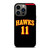 TRAE YOUNG ATLANTA HAWKS BLACK iPhone 13 Pro Case TRAE YOUNG ATLANTA HAWKS BLACK iPhone 13 Pro Case