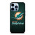 MIAMI DOLPHINS WOODEN LOGO iPhone 13 Pro Max Case
