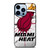 MIAMI HEAT CRACKED LOGO iPhone 13 Pro Max Case