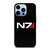 N7 MASS EFFECT METAL LOGO iPhone 13 Pro Max Case