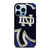 NOTRE DAME BLUE SHAMROCK LOGO iPhone 13 Pro Max Case