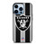 OAKLAND RAIDERS STRIPE LOGO iPhone 13 Pro Max Case