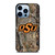OKLAHOMA STATE UNIVERSITY CAMO LEAF iPhone 13 Pro Max Case