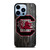 SOUTH CAROLINA GAMECOCKS WOODEN LOGO iPhone 13 Pro Max Case SOUTH CAROLINA GAMECOCKS WOODEN LOGO iPhone 13 Pro Max Case