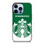 STARBUCKS COFFEE GREEN WALL iPhone 13 Pro Max Case