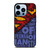 SUPERMAN LOGO ART WALL iPhone 13 Pro Max Case