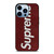 SUPREME LOGO ON CANVAS iPhone 13 Pro Max Case