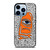 TOY MACHINE SKATEBOARD DOODLE iPhone 13 Pro Max Case