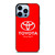 TOYOTA LETS GO BEYOND LOGO RED iPhone 13 Pro Max Case