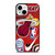 MIAMI HEAT NBA STICKER BOMB iPhone 13 Mini Case