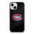 MONTREAL CANADIENS CARBON LOGO iPhone 13 Mini Case