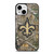 NEW ORLEANS SAINTS CAMO LOGO iPhone 13 Mini Case