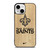 NEW ORLEANS SAINTS NIKE WOOD iPhone 13 Mini Case