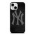 NEW YORK YANKEES METAL TEXTURE iPhone 13 Mini Case