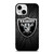 OAKLAND RAIDERS METAL LOGO iPhone 13 Mini Case