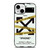 OFF WHITE YELLOW STRIPES iPhone 13 Mini Case