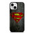 SUPERMAN WOODEN LOGO iPhone 13 Mini Case