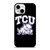 TCU HORNED FROGS FOOTBALL LOGO iPhone 13 Mini Case