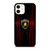 LAMBORGHINI RED CARBON iPhone 12 Case