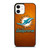 MIAMI DOLPHINS NFL SYMBOL iPhone 12 Case