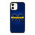 MICHIGAN WOLVERINES NFL LOGO iPhone 12 Case