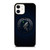 MINNESOTA TIMBERWOLVES BLUE CARBON iPhone 12 Case