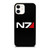 N7 MASS EFFECT METAL LOGO iPhone 12 Case