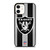 OAKLAND RAIDERS STRIPE LOGO iPhone 12 Case