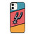 SAN ANTONIO SPURS COLORFUL LOGO iPhone 12 Case