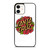 SANTA CRUZ SKATEBOARD FLORAL WHITE iPhone 12 Case SANTA CRUZ SKATEBOARD FLORAL WHITE iPhone 12 Case